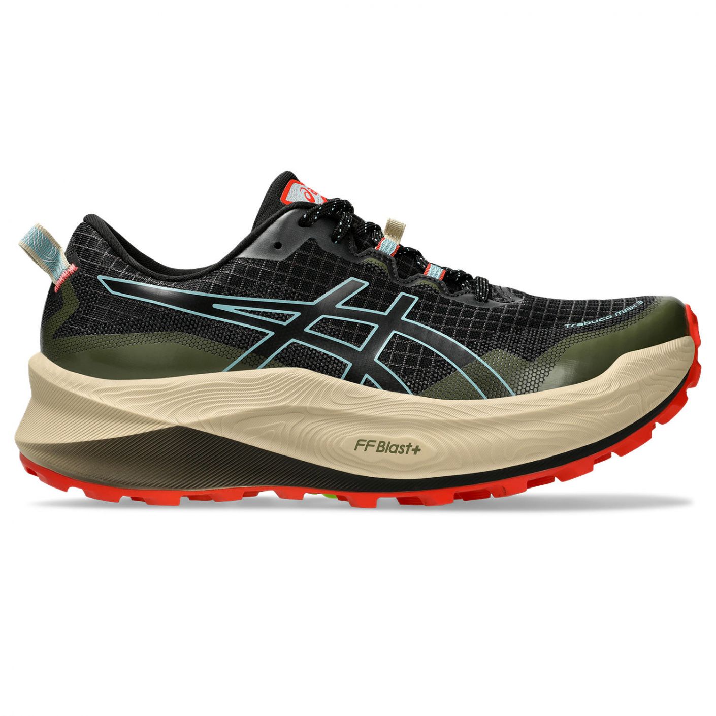 Asics Trabuco Max 3 Black/Smoke Blue for Men