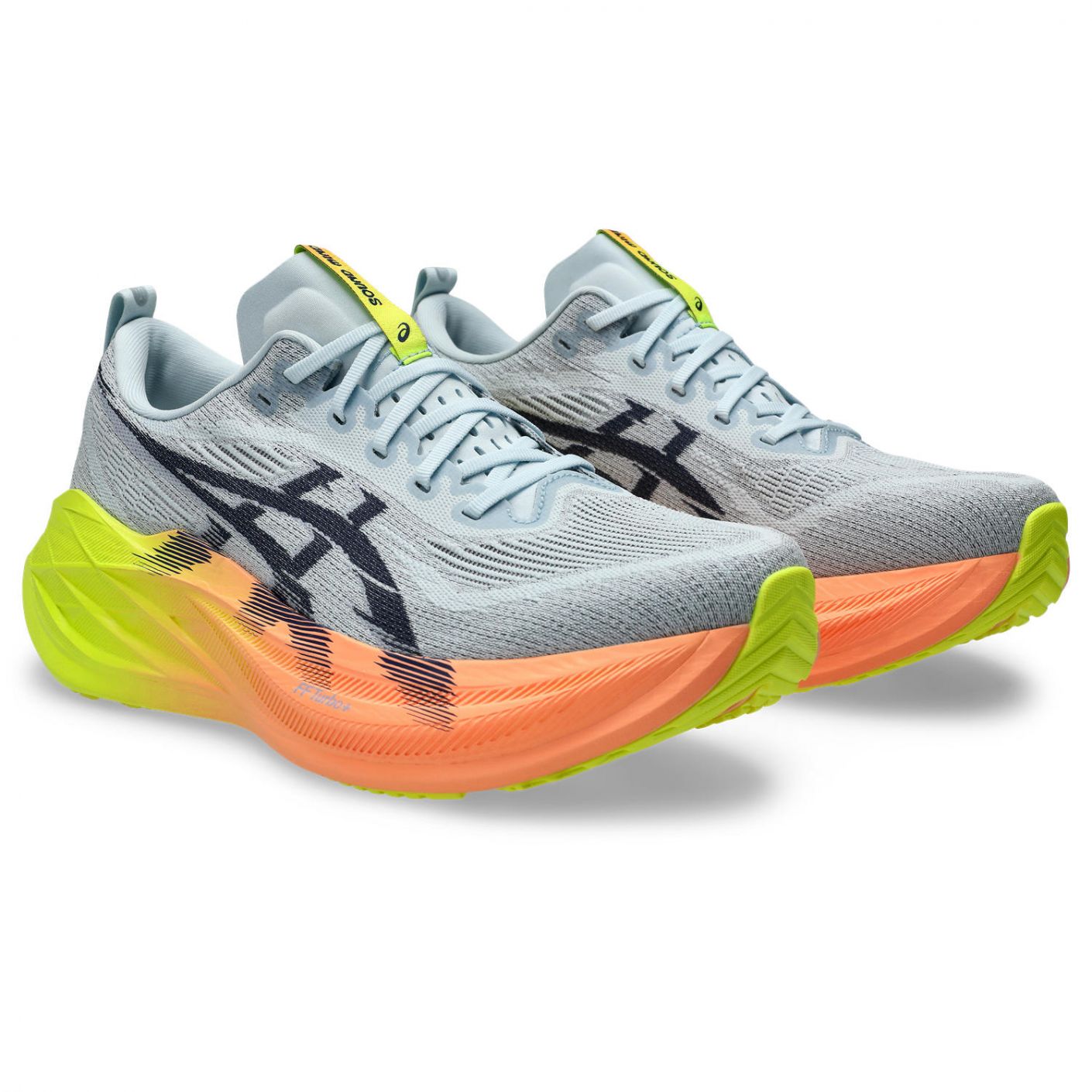 Asics Superblast 2 Paris Cool Grey/Safety Yellow da Uomo