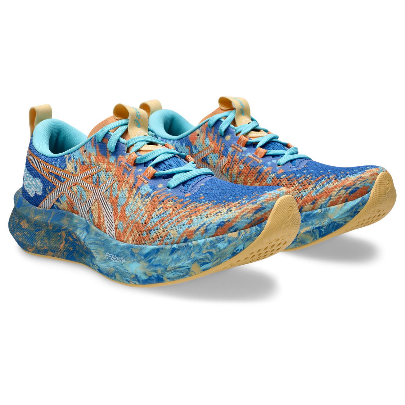 Asics Noosa Tri 16 Nature Blue/Faded Orange for Women