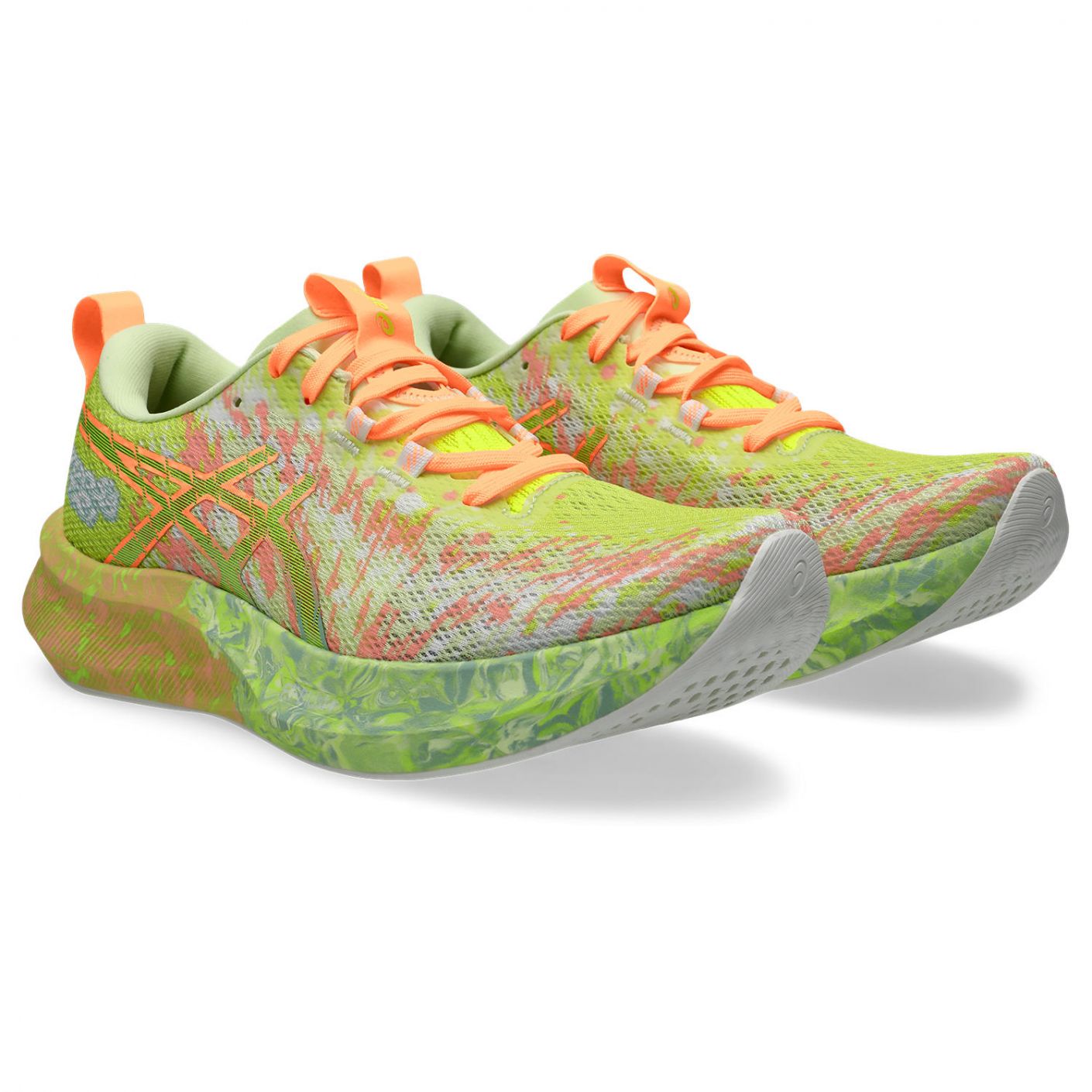 Asics Noosa Tri 16 Safety Yellow/Cool Matcha da Donna