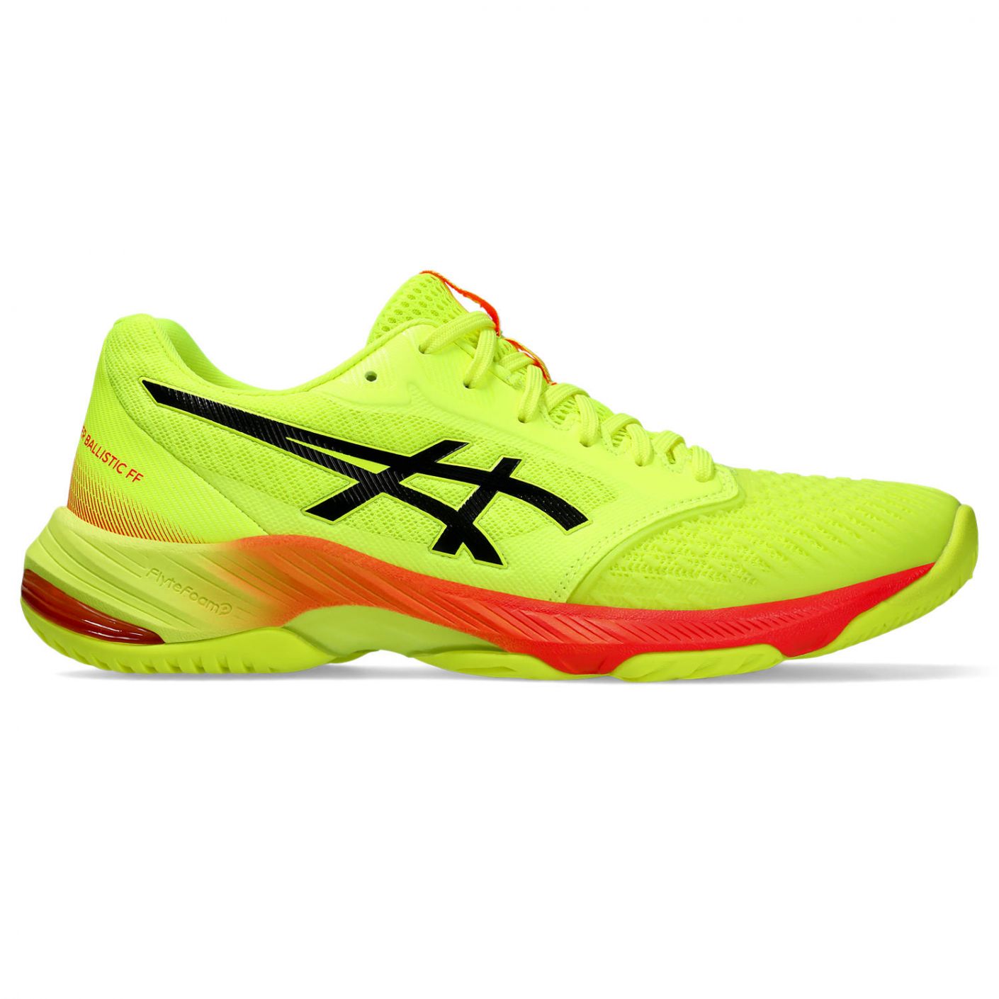 Asics Netburner Ballistic FF 3 Paris Safety Yellow/Black da Uomo