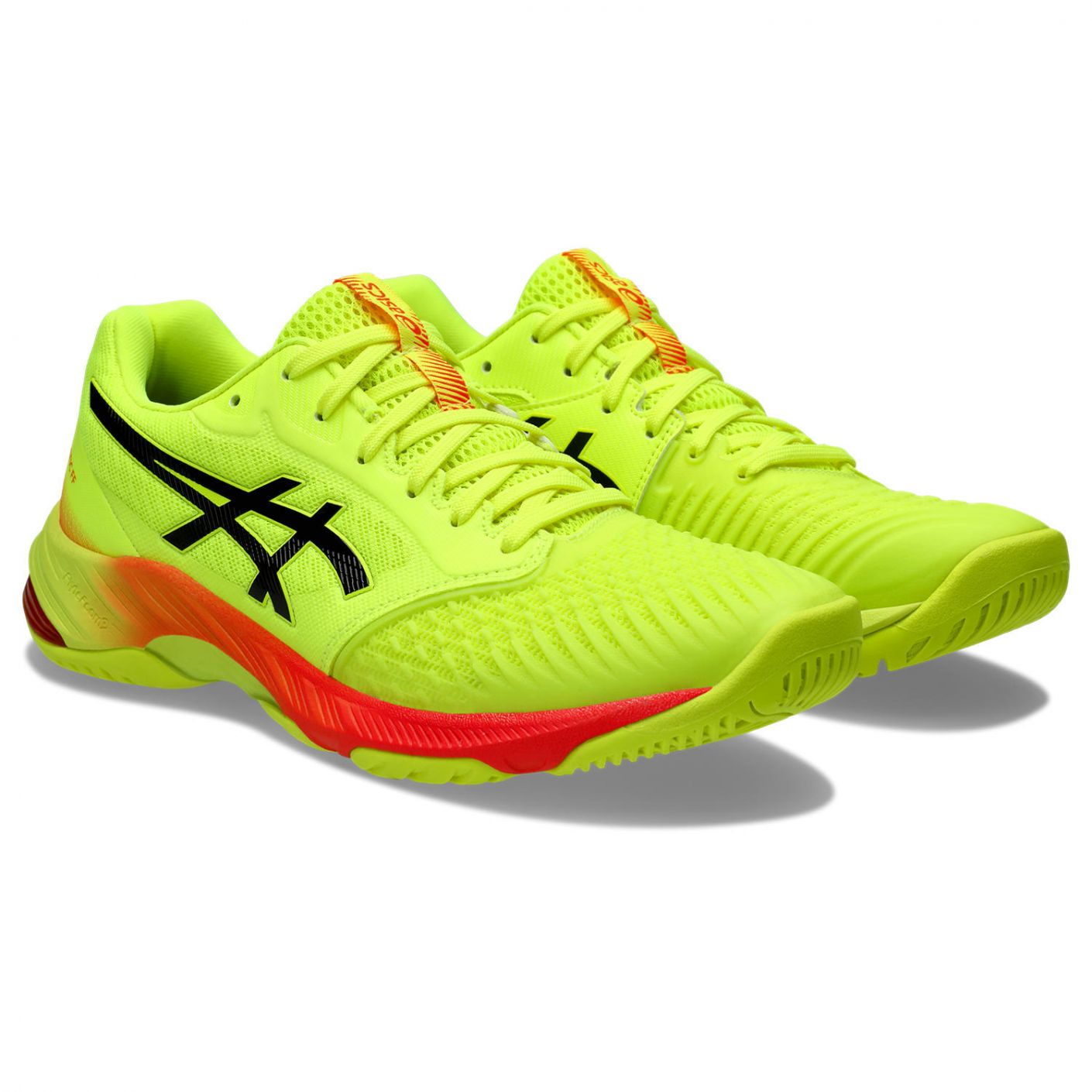 Asics Netburner Ballistic FF 3 Paris Safety Yellow/Black da Uomo