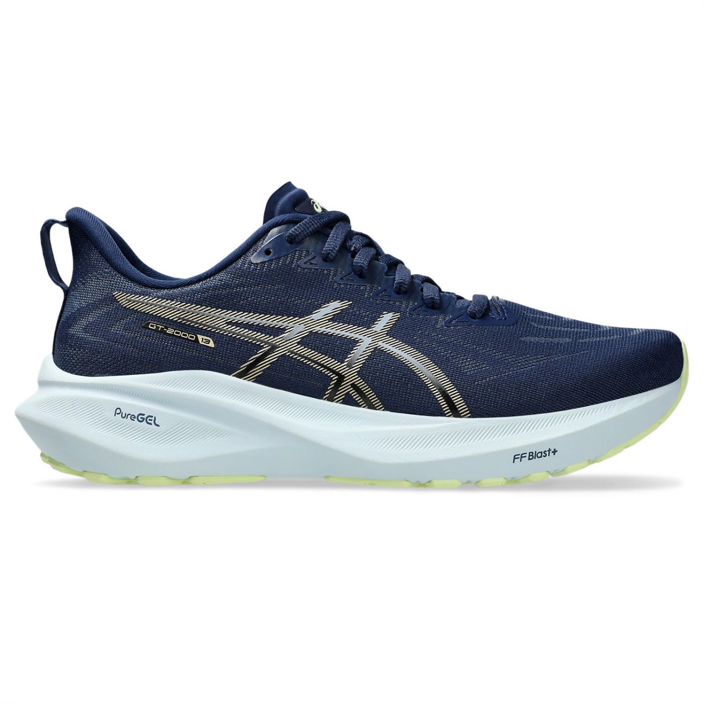 Asics Gt 2000 13 Blue Expanse/Champagne da Donna