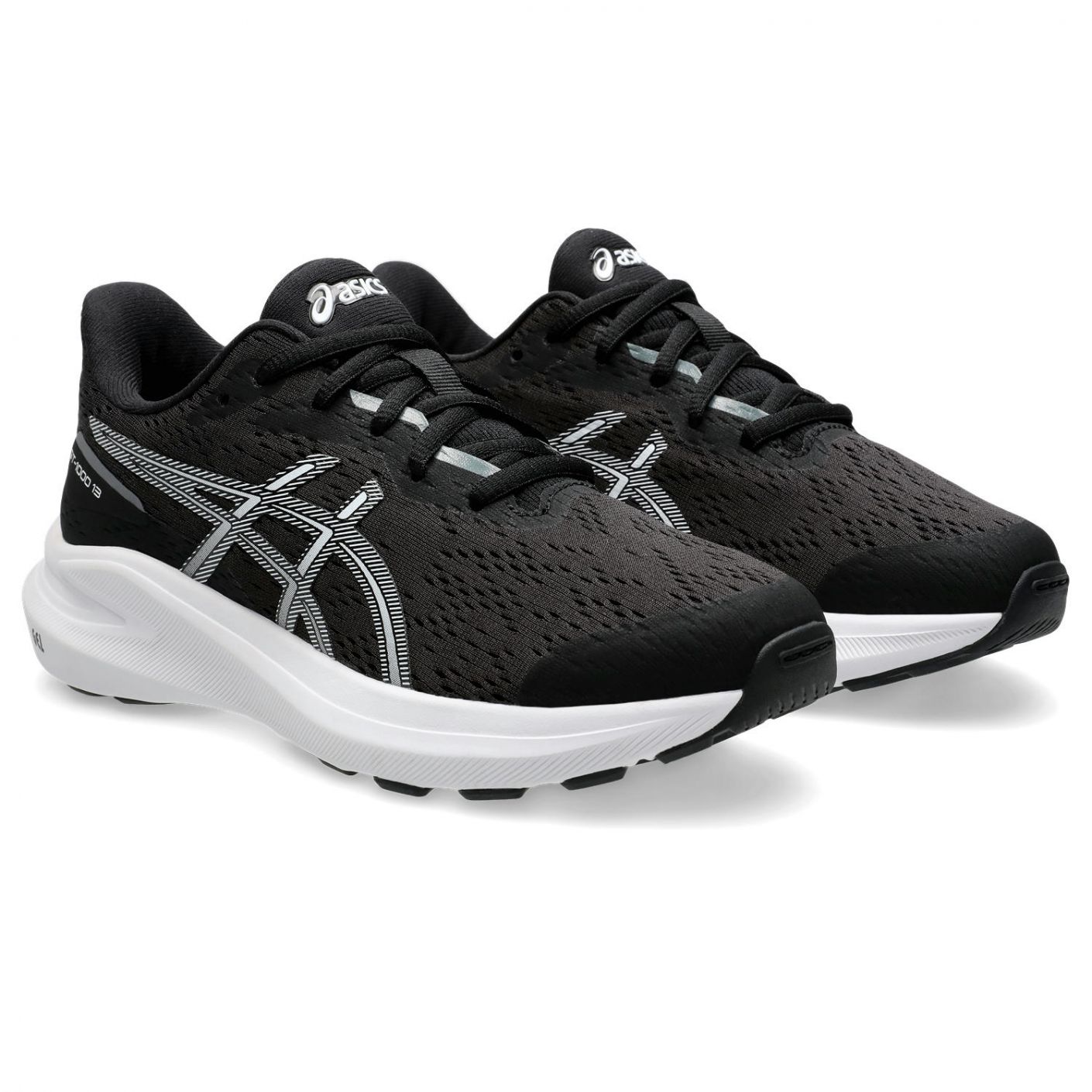 Asics Gt-1000 13 Gs Black/White