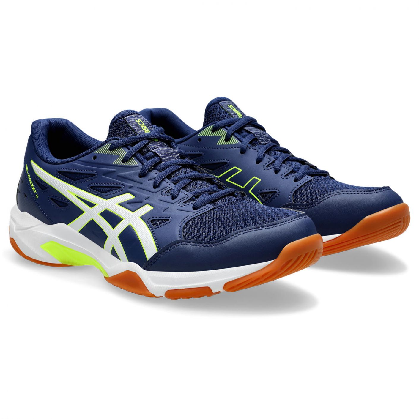 Asics Gel-Rocket 11 Blue Expanse/Safety Yellow