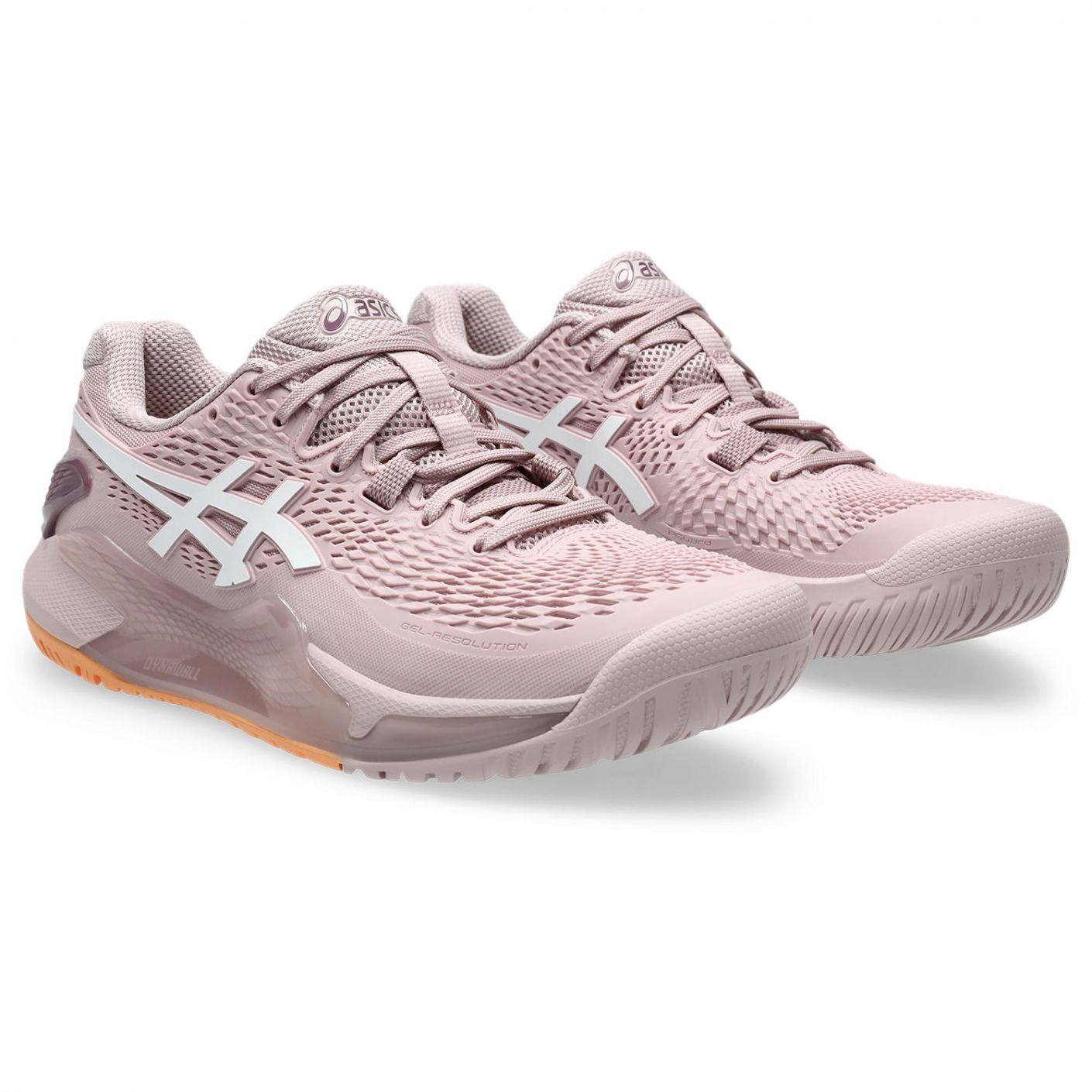 Asics Gel-Resolution 9 Watershed Rose/White da Donna