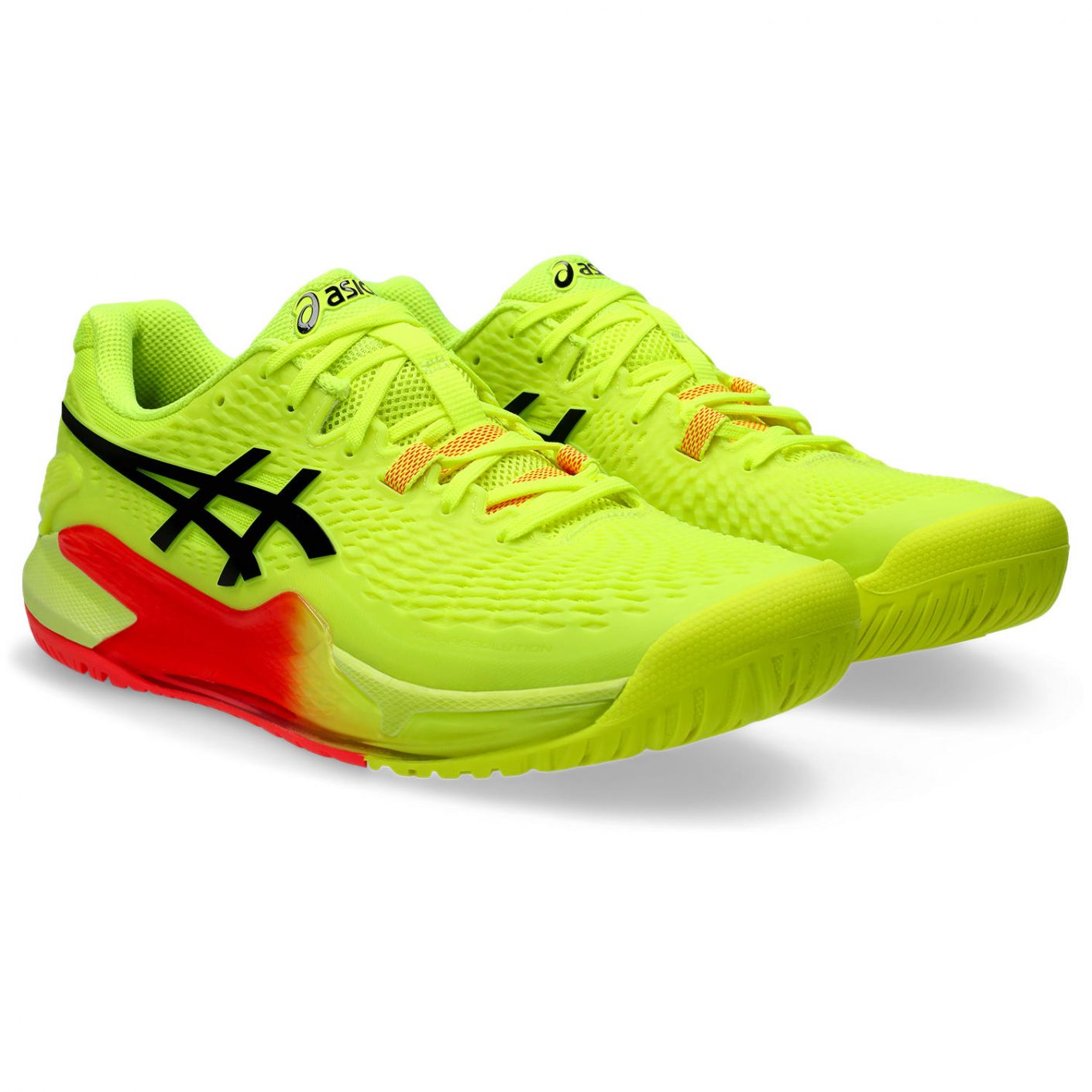 Asics Gel-Resolution 9 Paris Safety Yellow/Black da Uomo