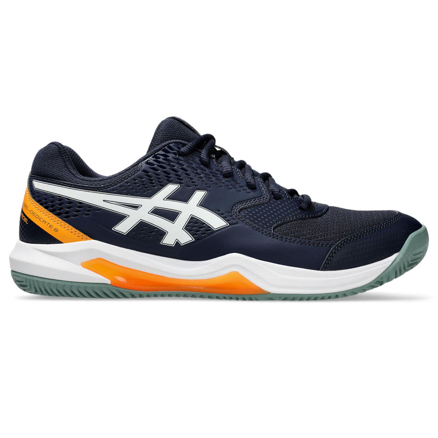 Asics Gel Dedicate 8 Padel Midnight/White da Uomo