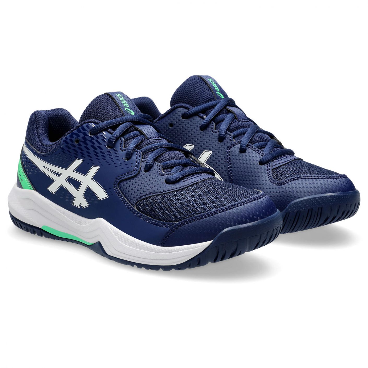 Asics Gel Dedicate 8 GS Blue Expanse/White da Bambino