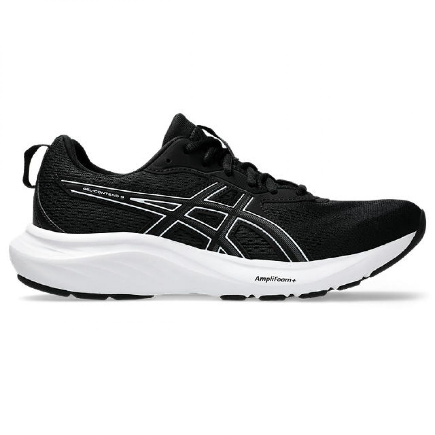 Asics Gel Contend 9 Schwarz/Weiß für Damen