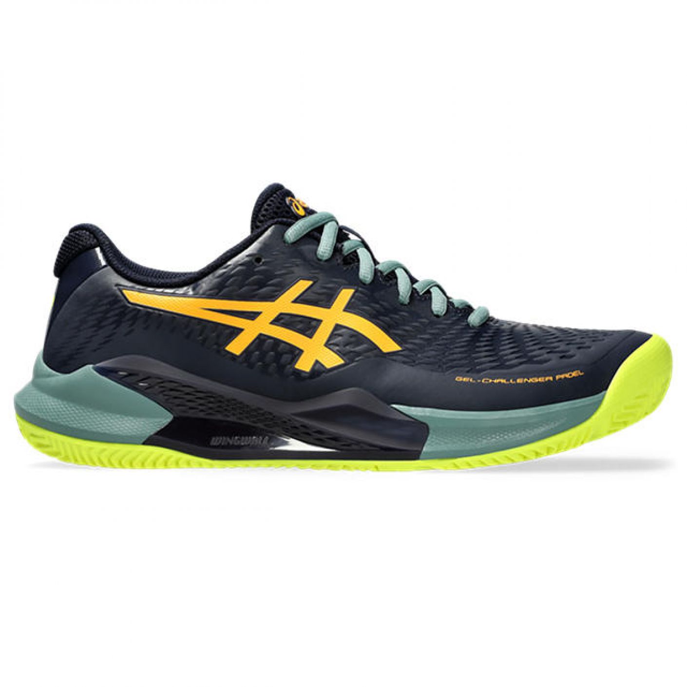 Asics Gel Challenger 14 Padel Midnight Stadium Orange da Uomo