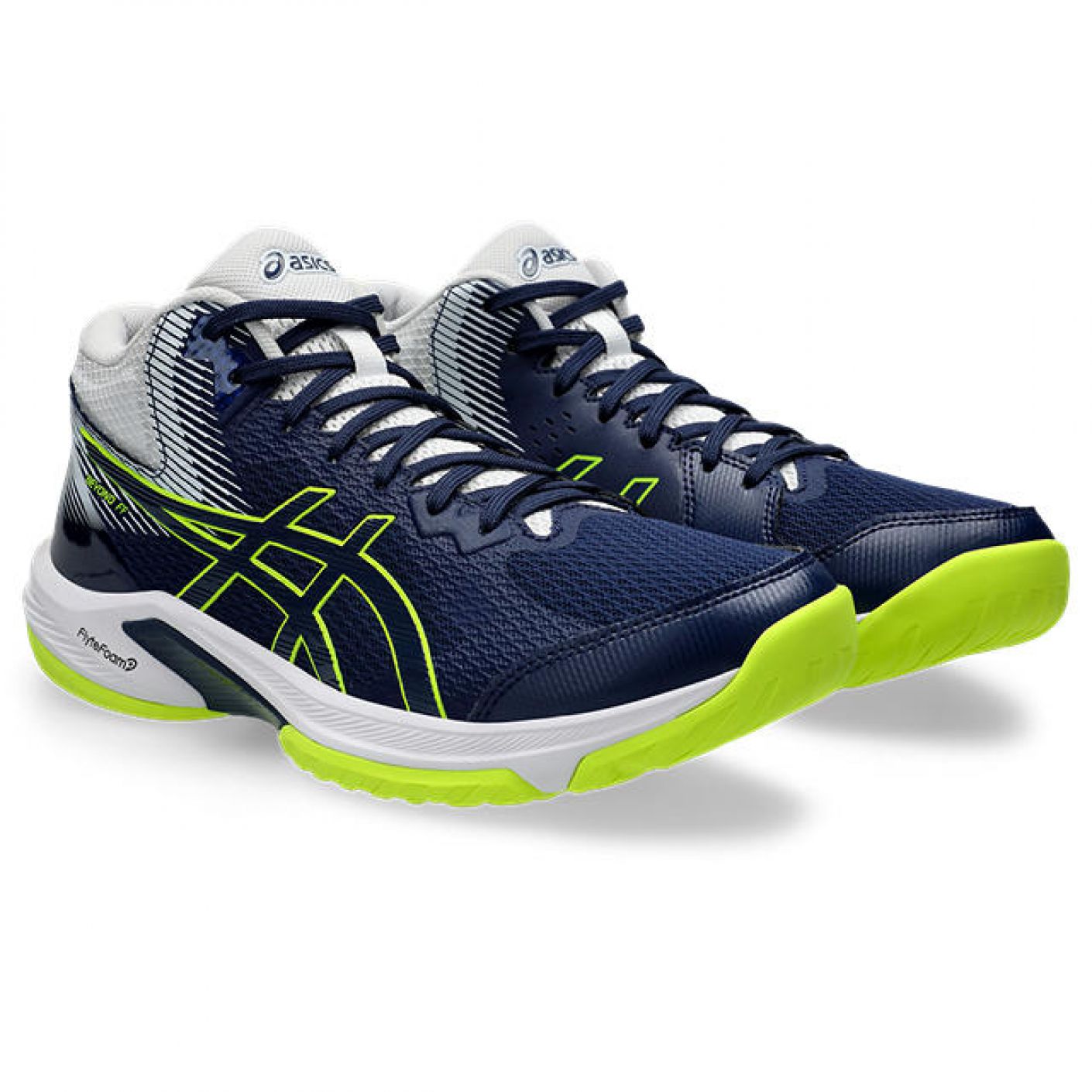 Asics Beyond FF Mt Blue Expanse/ Safety Yellow for Men