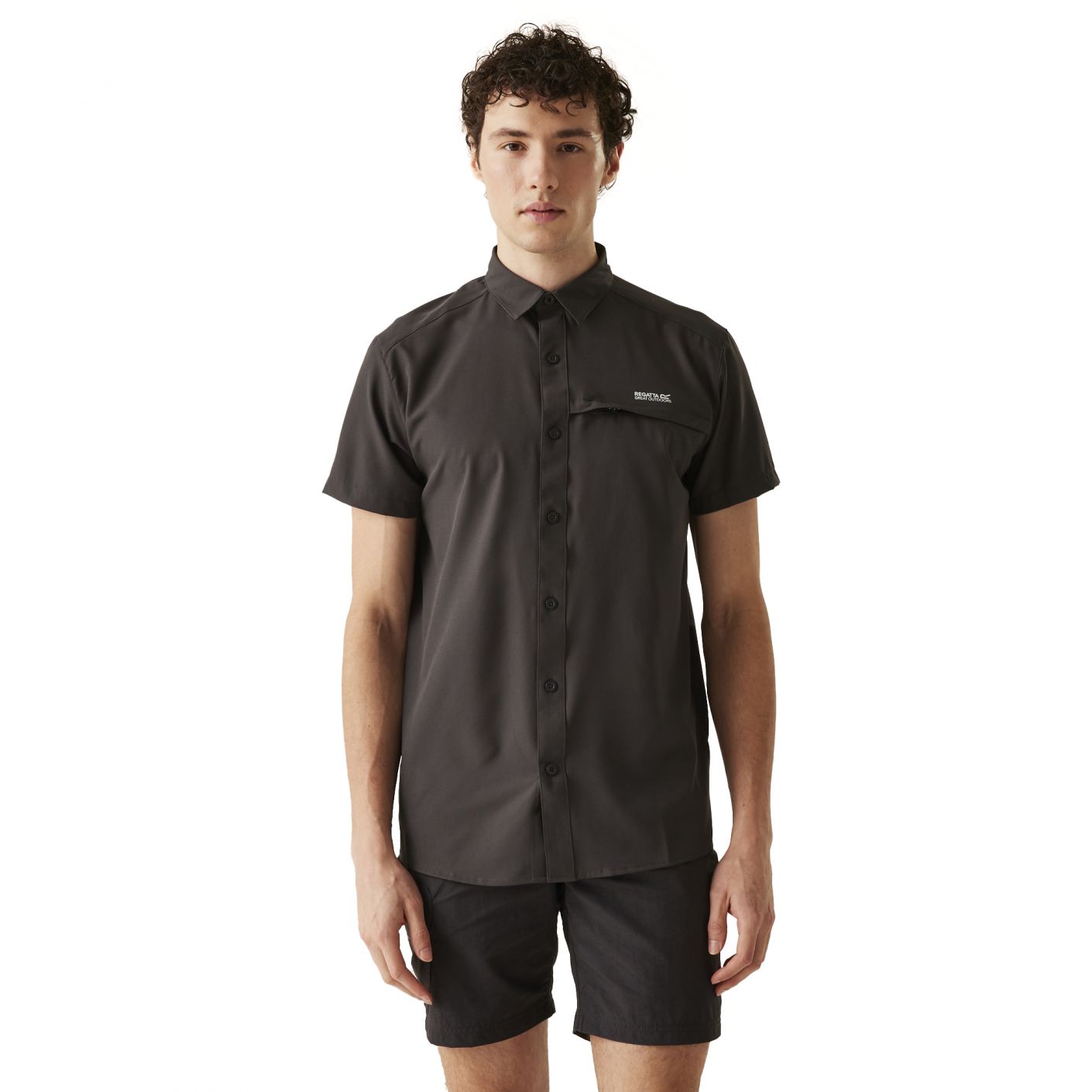 Regatta Herren Travel Packaway Ash Shirt