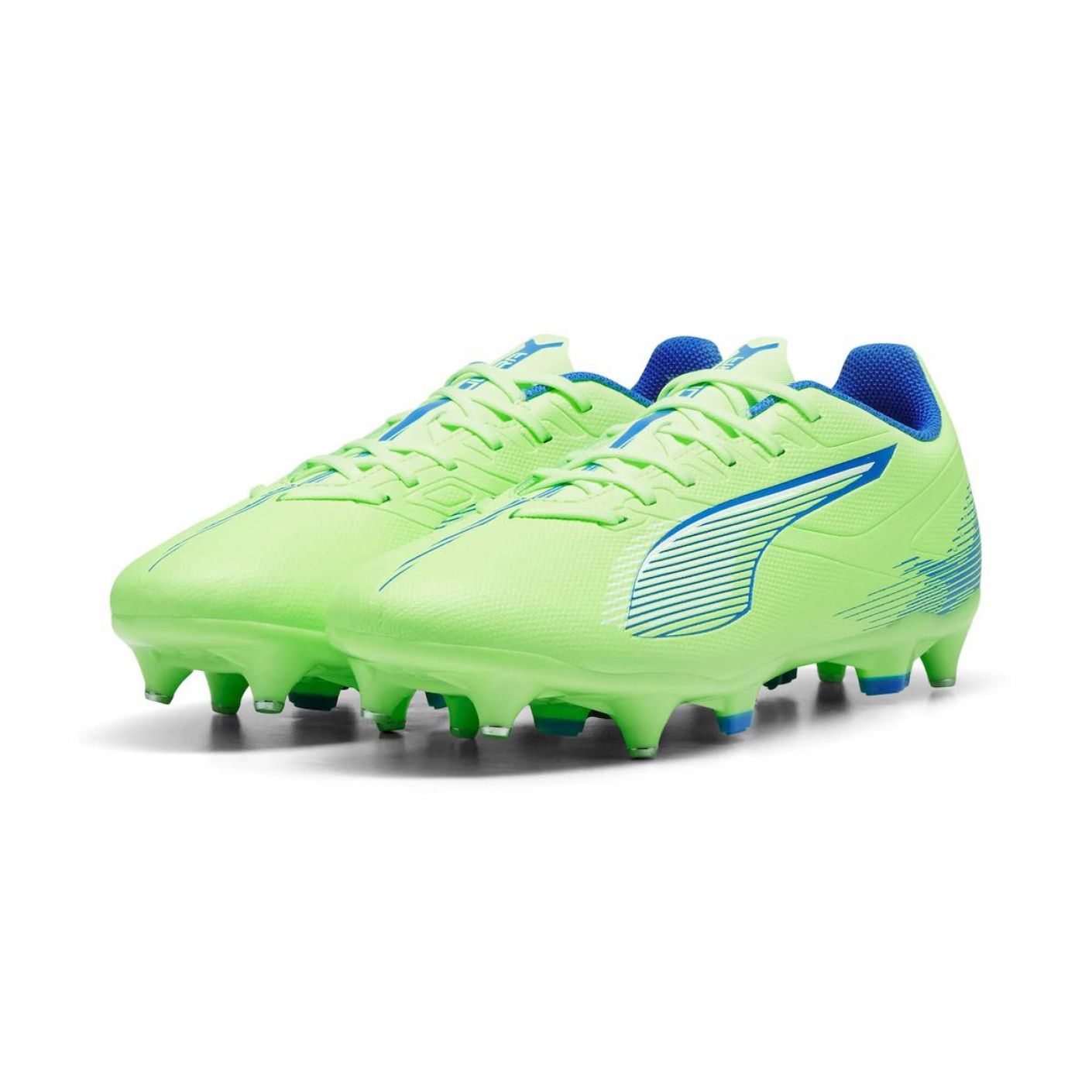 Puma Ultra 5 Play Mixed Studs Mxsg Fizzy Apple-PUMA White-Bluemazing