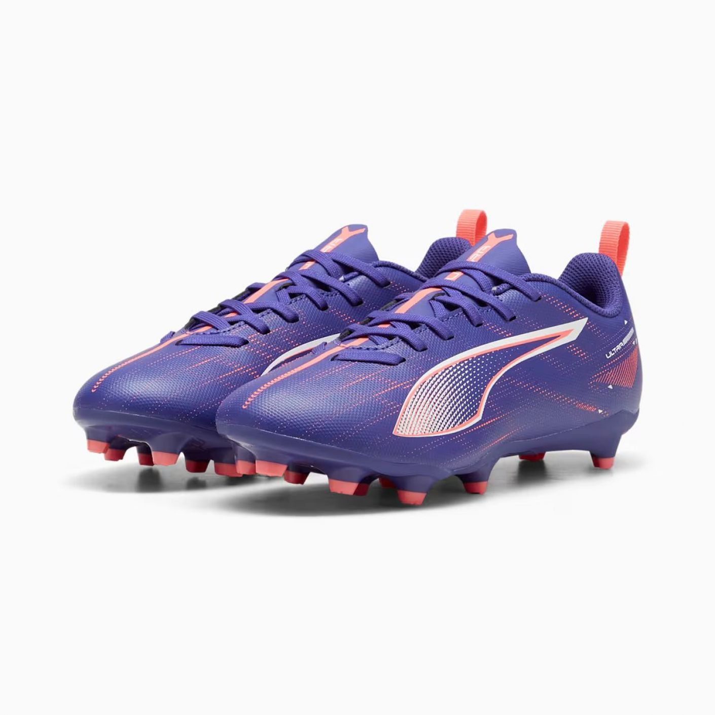 Puma Ultra 5 Play FG/AG Jr Lapislazuli/Weiß/Sunset Glow