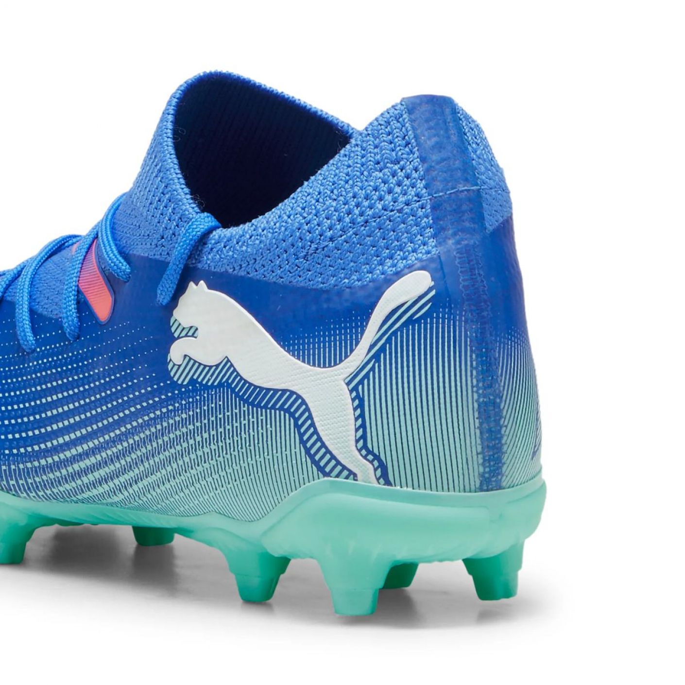 Puma Future 7 Match FG/AG Jr Bluemazing/White/Electric Peppermint da Bambino