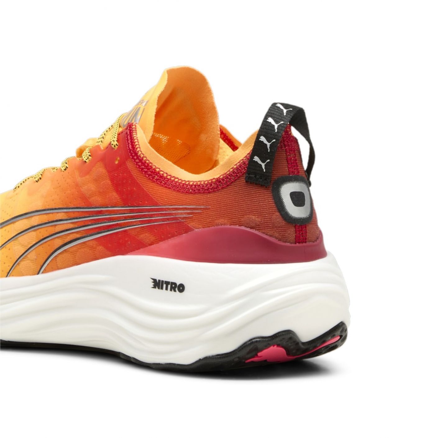 Puma ForeverRun Nitro Fade Sun Stream/Sunset Glow/White da Uomo