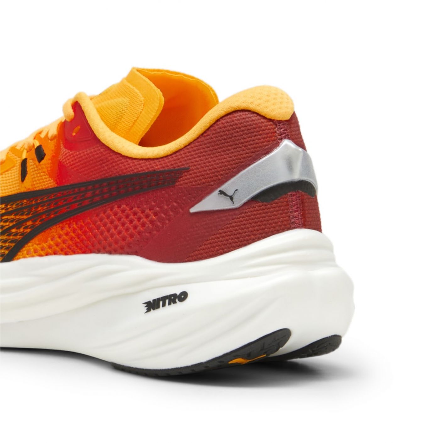 Puma Deviate Nitro 3 Fade Sun Stream/Sunset Glow/White da Uomo