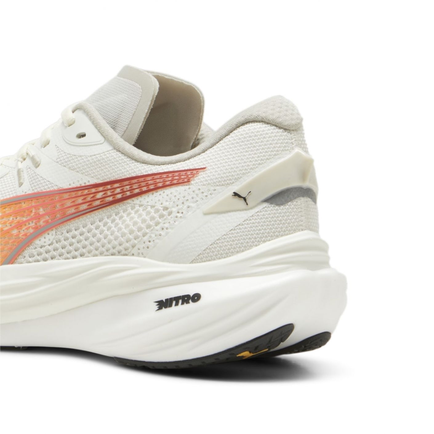 Puma Deviate Nitro 3 Vapor Gray/Sun Stream/Sunset Glow da Uomo