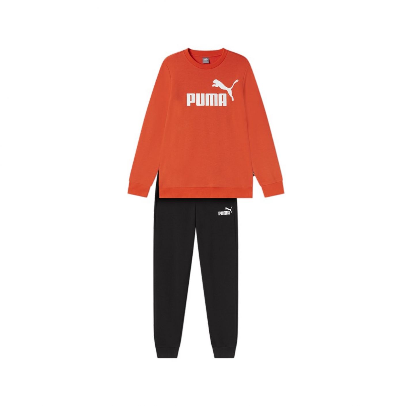 Puma Tuta No.1 Logo Rosso/Nera da Bambino