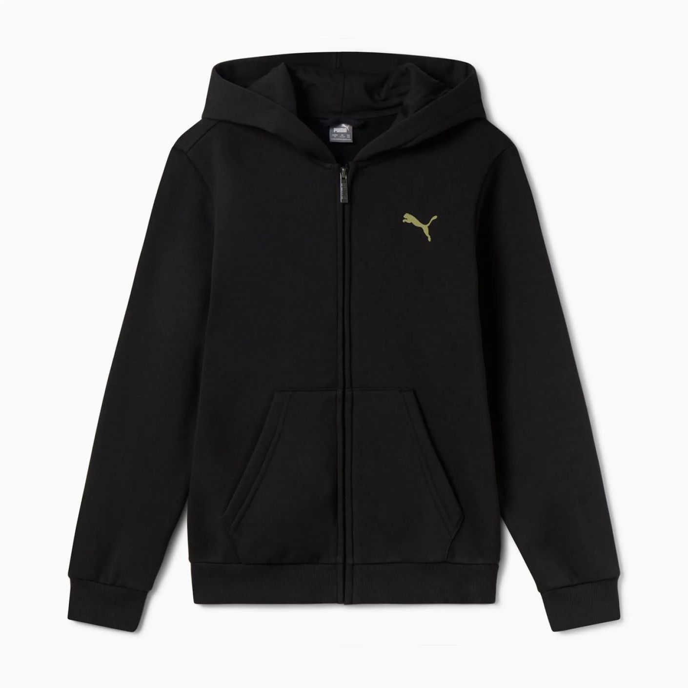 Puma Felpa con cappuccio fullzip Ess+Nera da Bambino