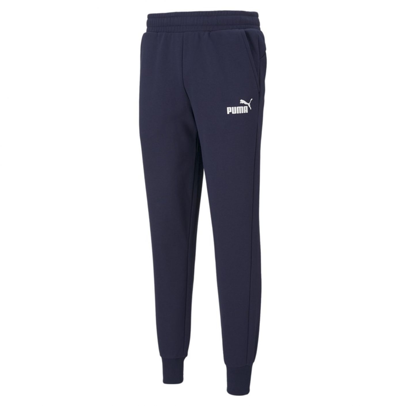 Puma Essential Logo Pants Fleece Blu da Uomo