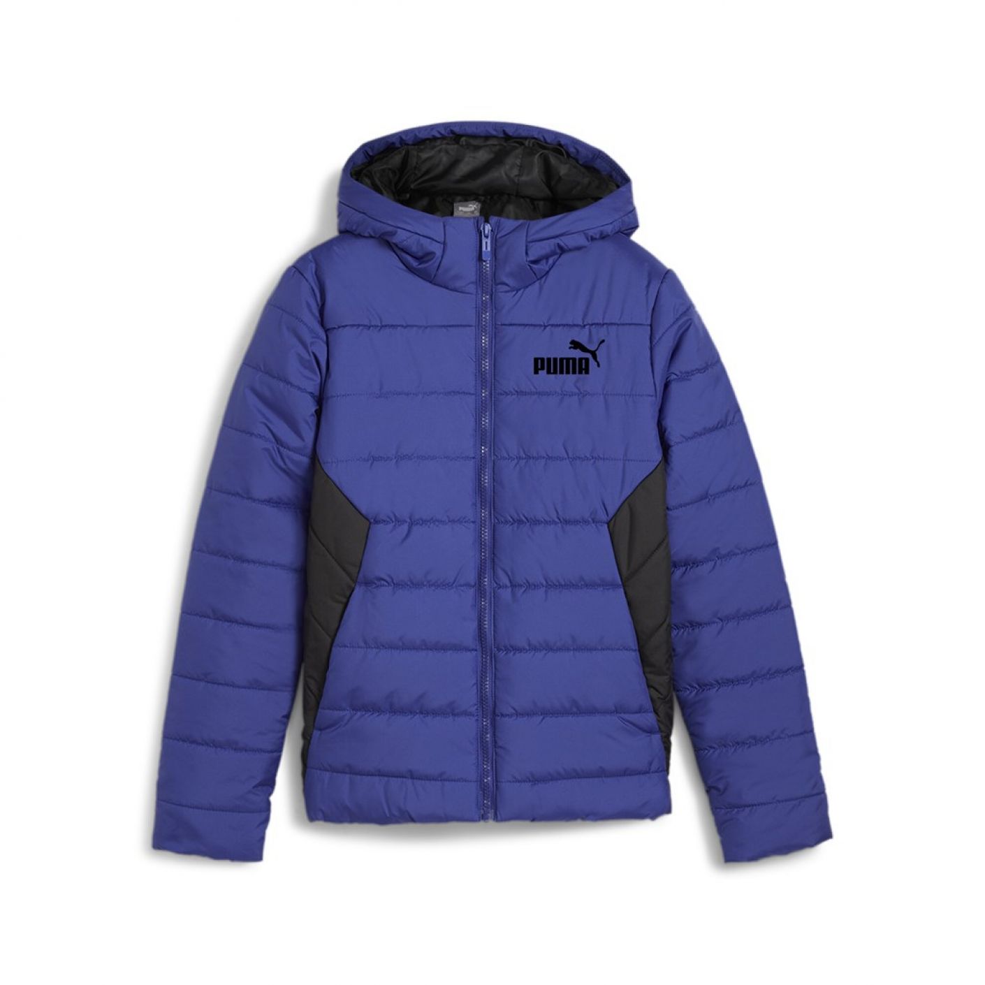 Puma Ess hooded padded jacket Blue da Bambino