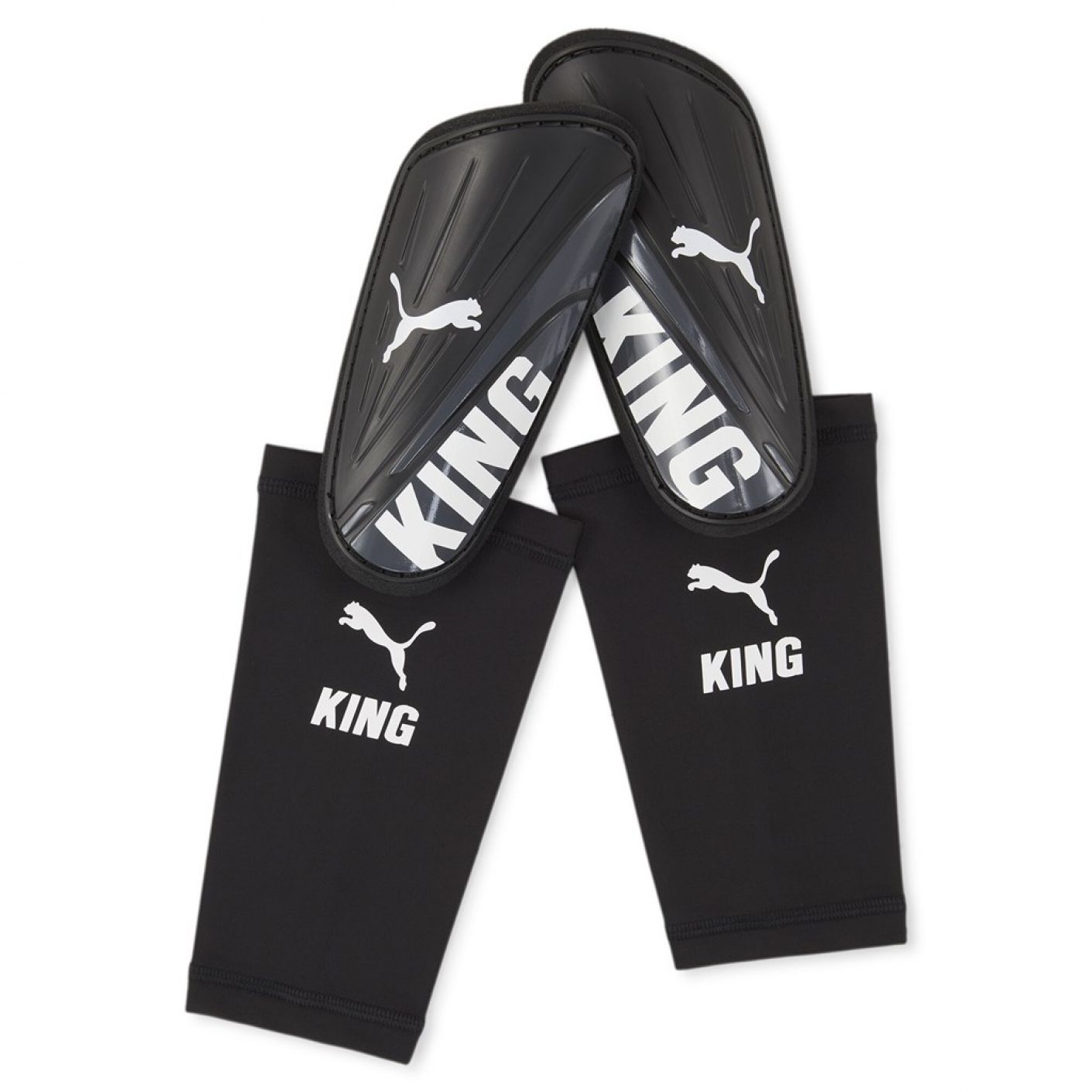 Puma Shin Guards King Sleeve Black/White