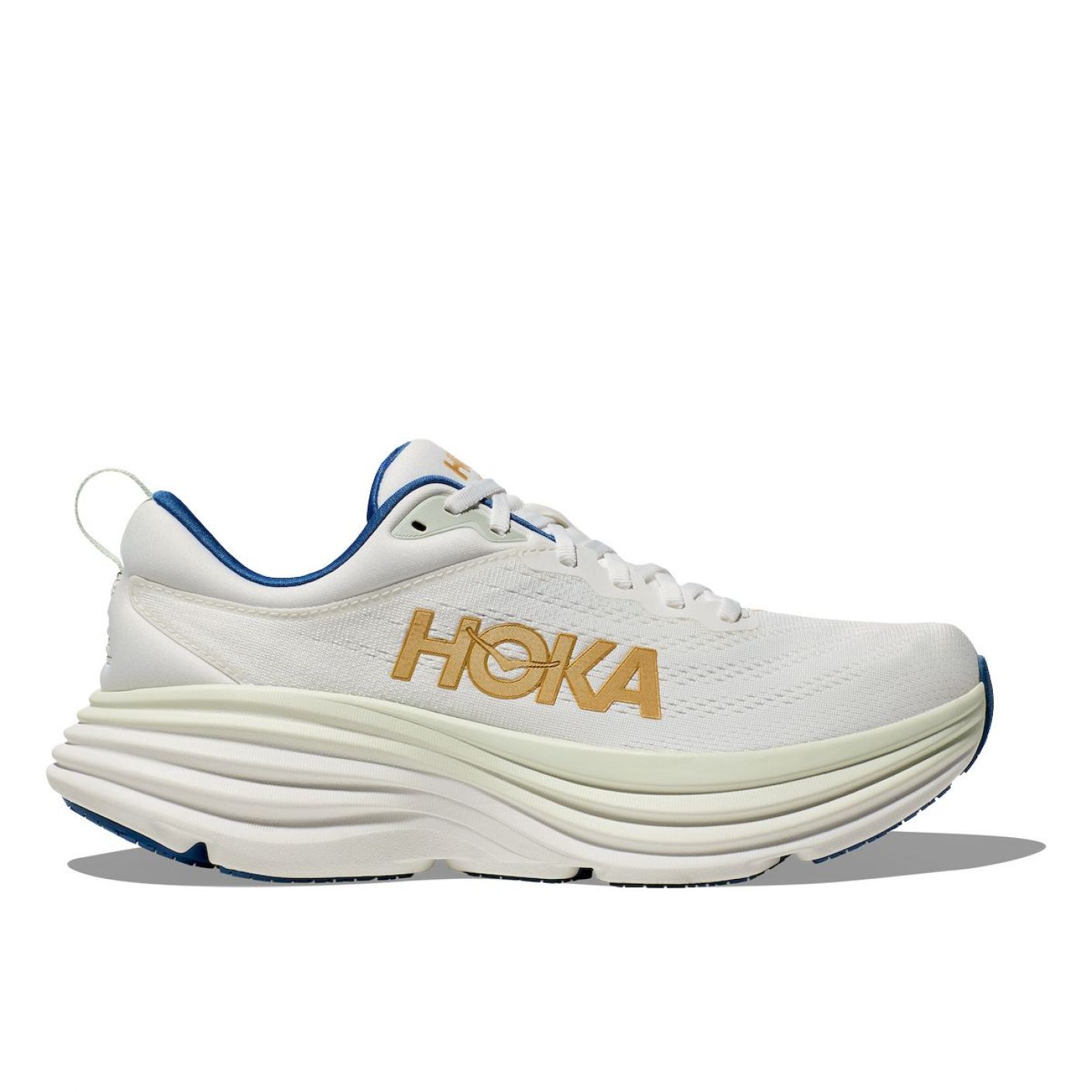 Hoka Bondi 8 Frost/Gold da Uomo