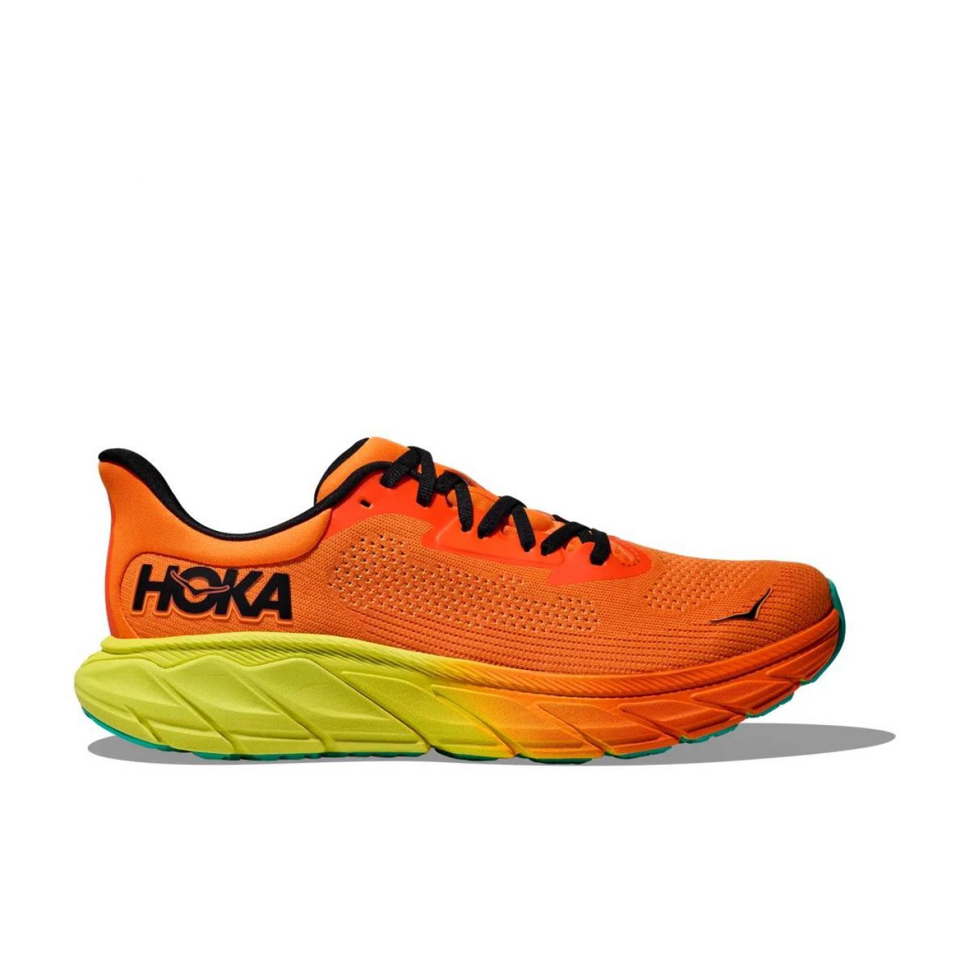 Hoka Arahi 7 Electric Tangerine/Black da Uomo