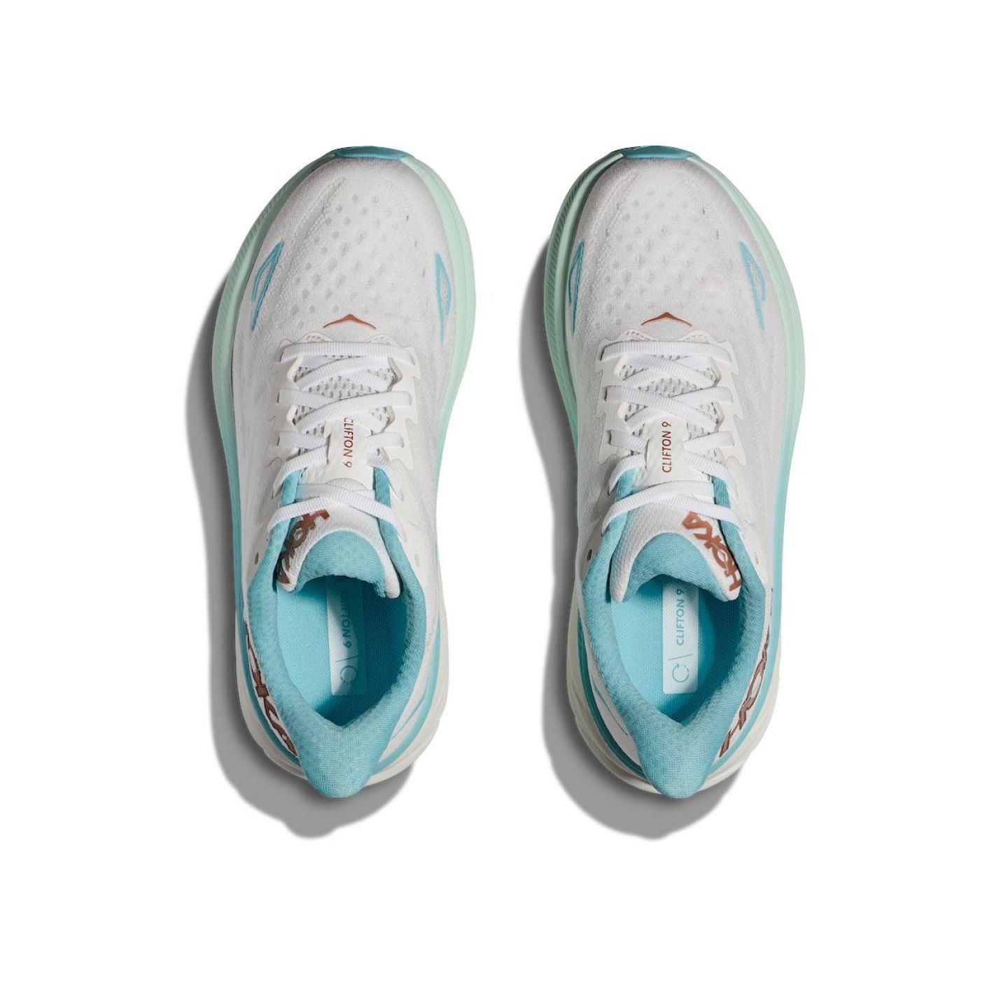 Hoka Clifton 9 Frost/Rose Gold da Donna