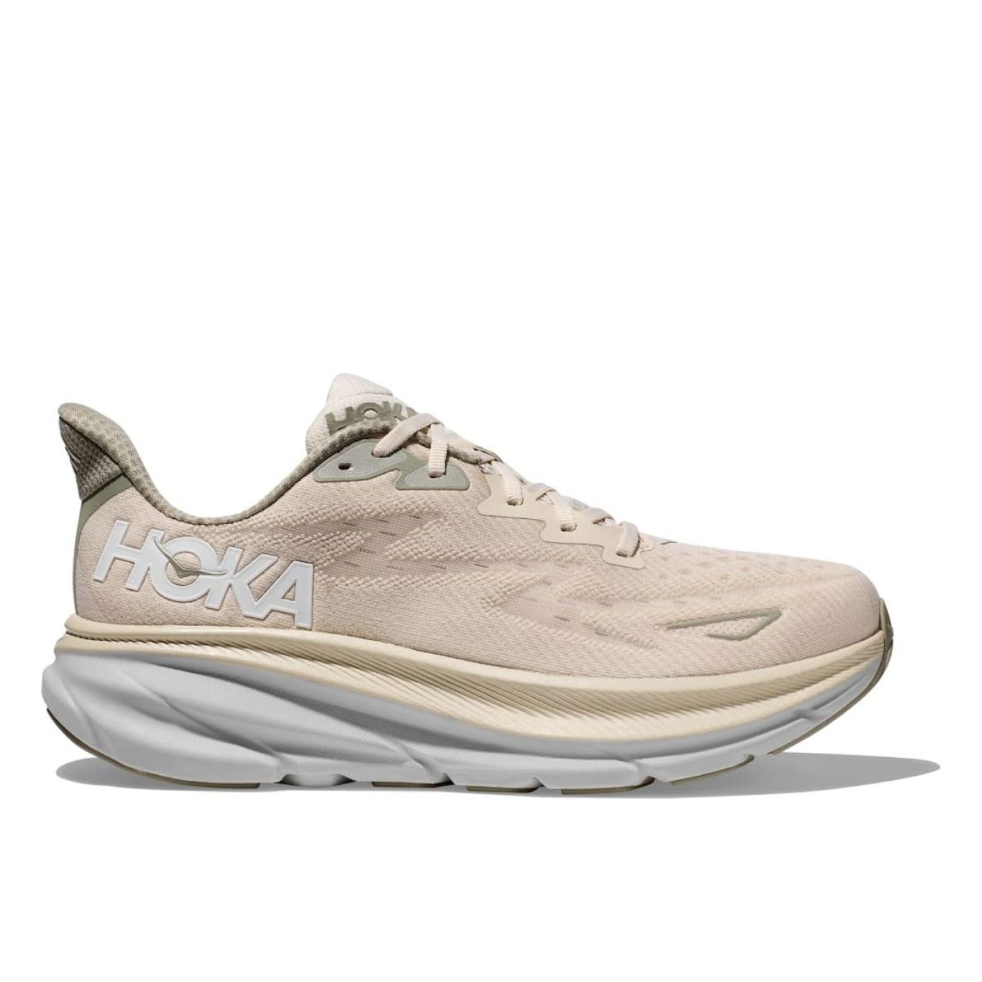 Hoka Clifton 9 Oatmilk/Barley da Uomo