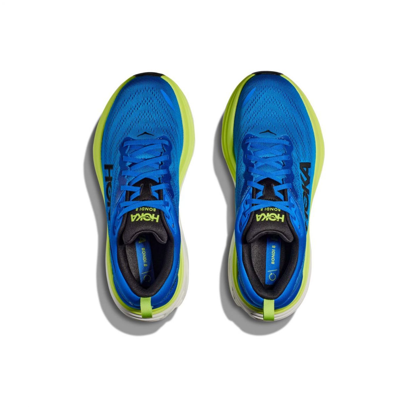 Hoka Bondi 8 Electrict Cobalt/Lettuce da Uomo