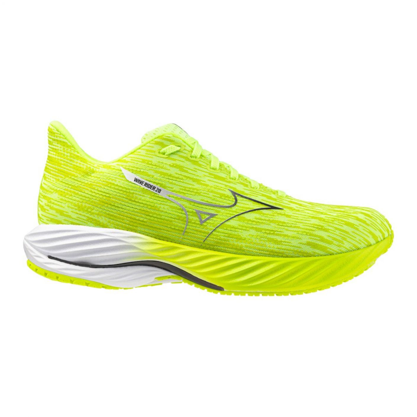 Mizuno Wave Rider 28 Giallo Fluo da Uomo