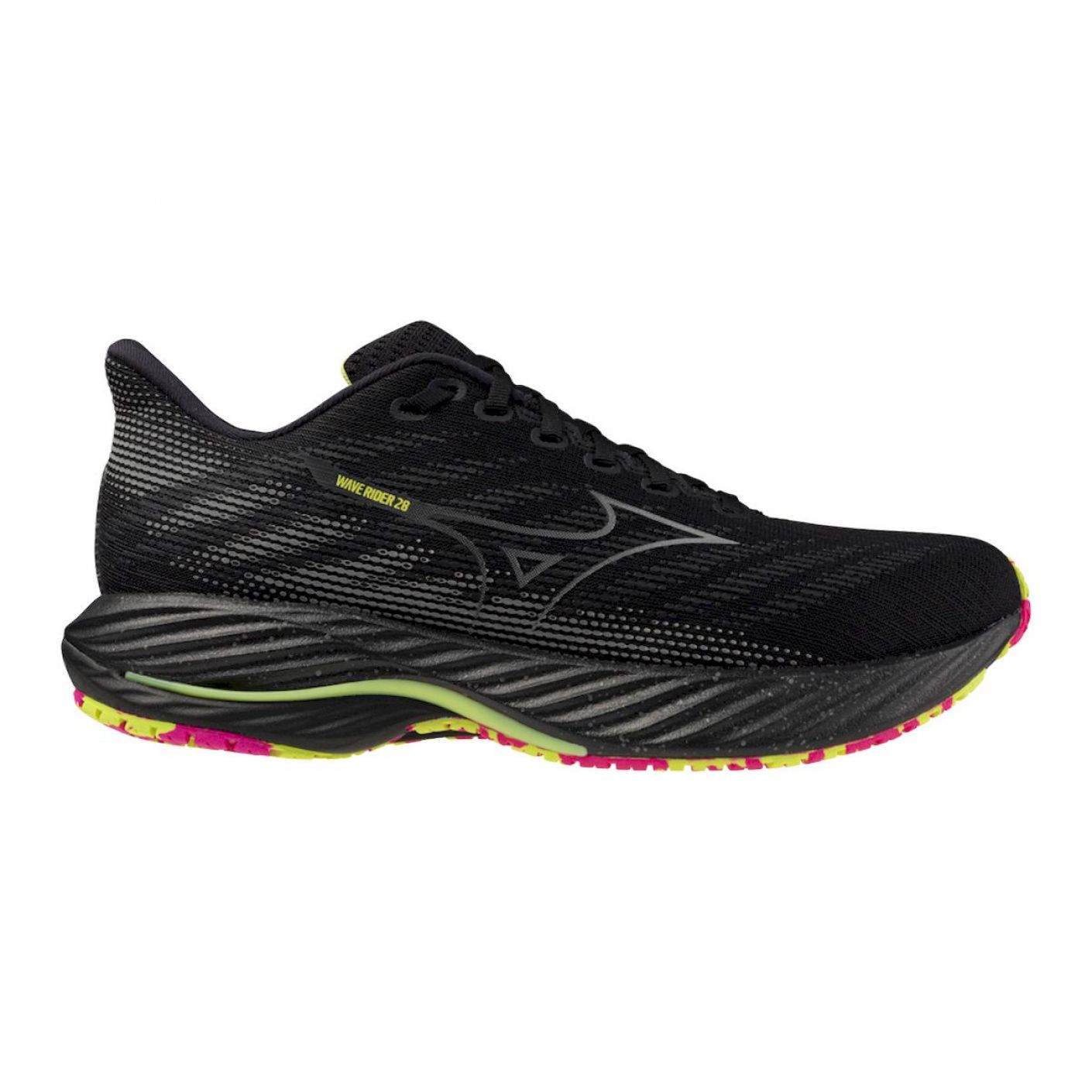 Mizuno Wave Rider 28 Black Unisex