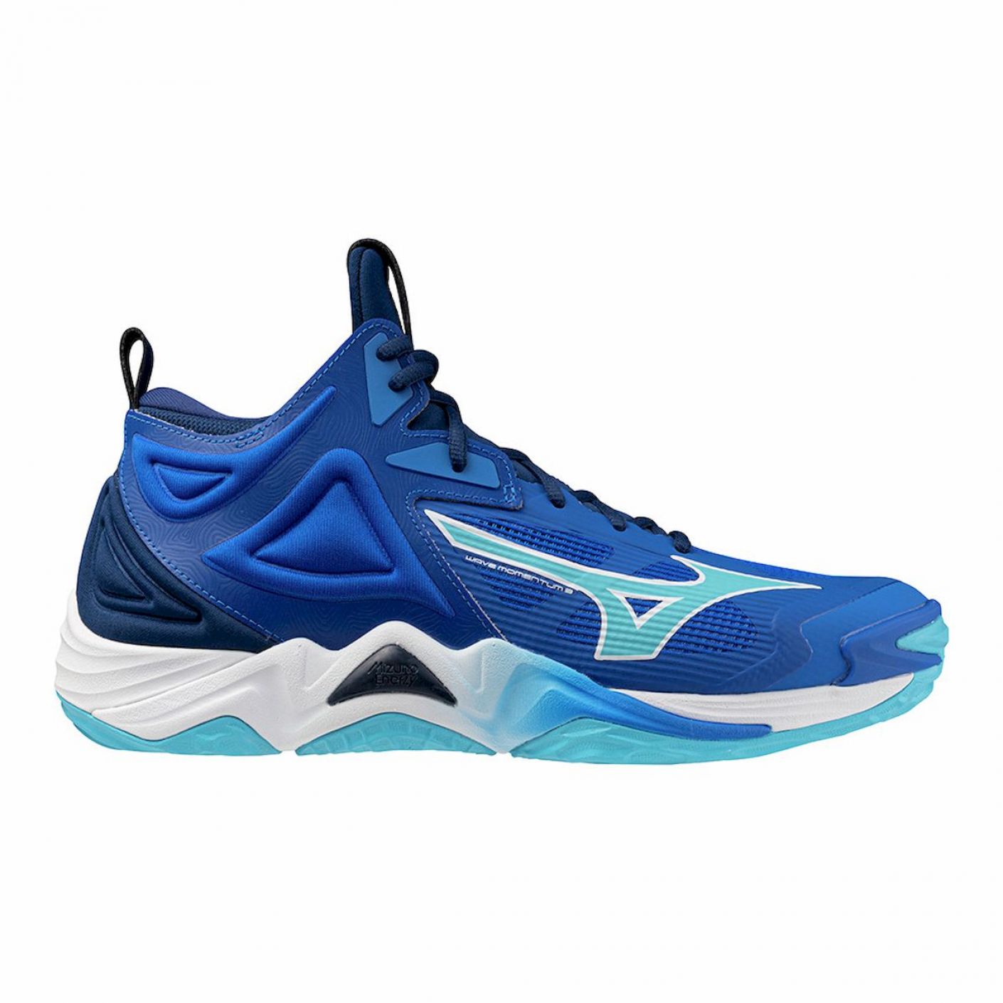 Blue mizuno volleyball shoes on sale