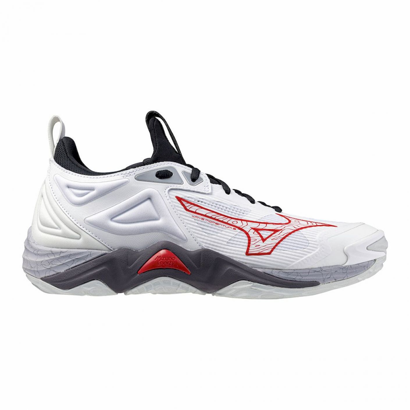 Mizuno Wave Momentum 3 White Salsa Vulcan