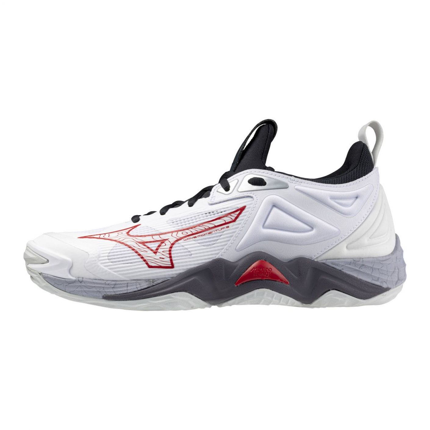 Mizuno Wave Momentum 3 White/Salsa/Vulcan