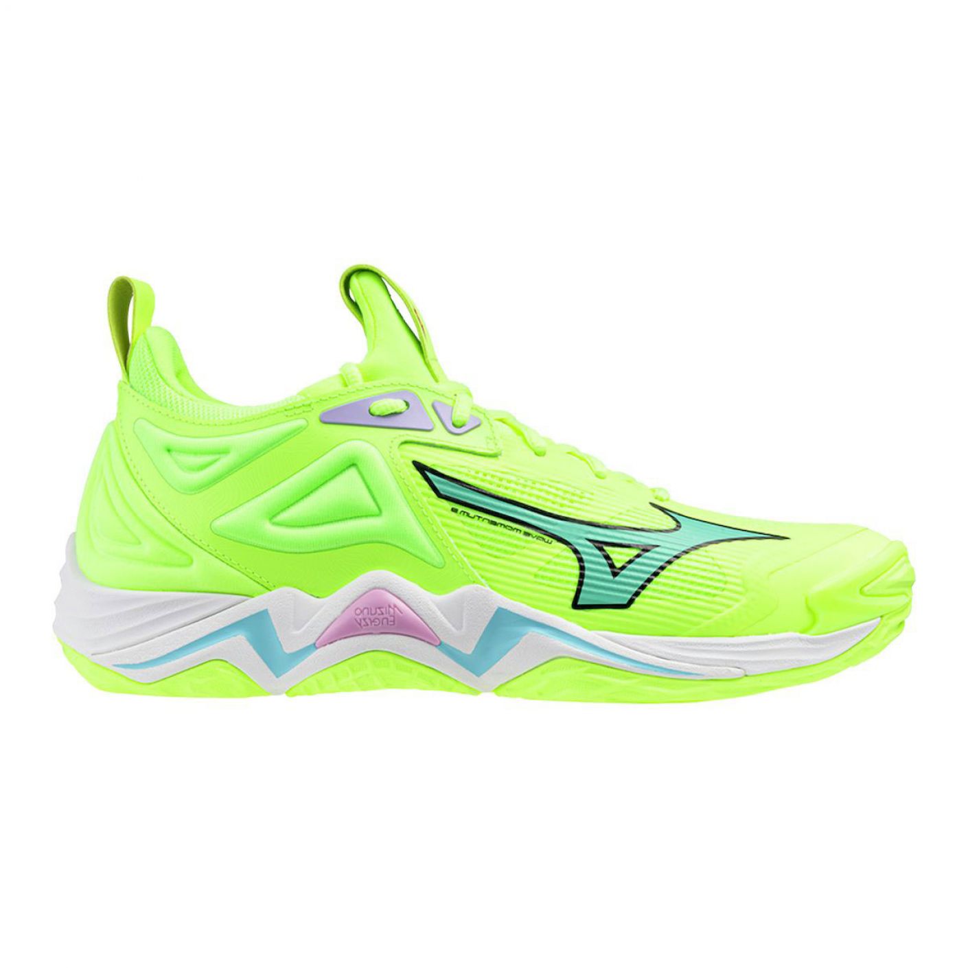 Mizuno Wave Momentum 3 Neo Lime/Black/Splish Splash