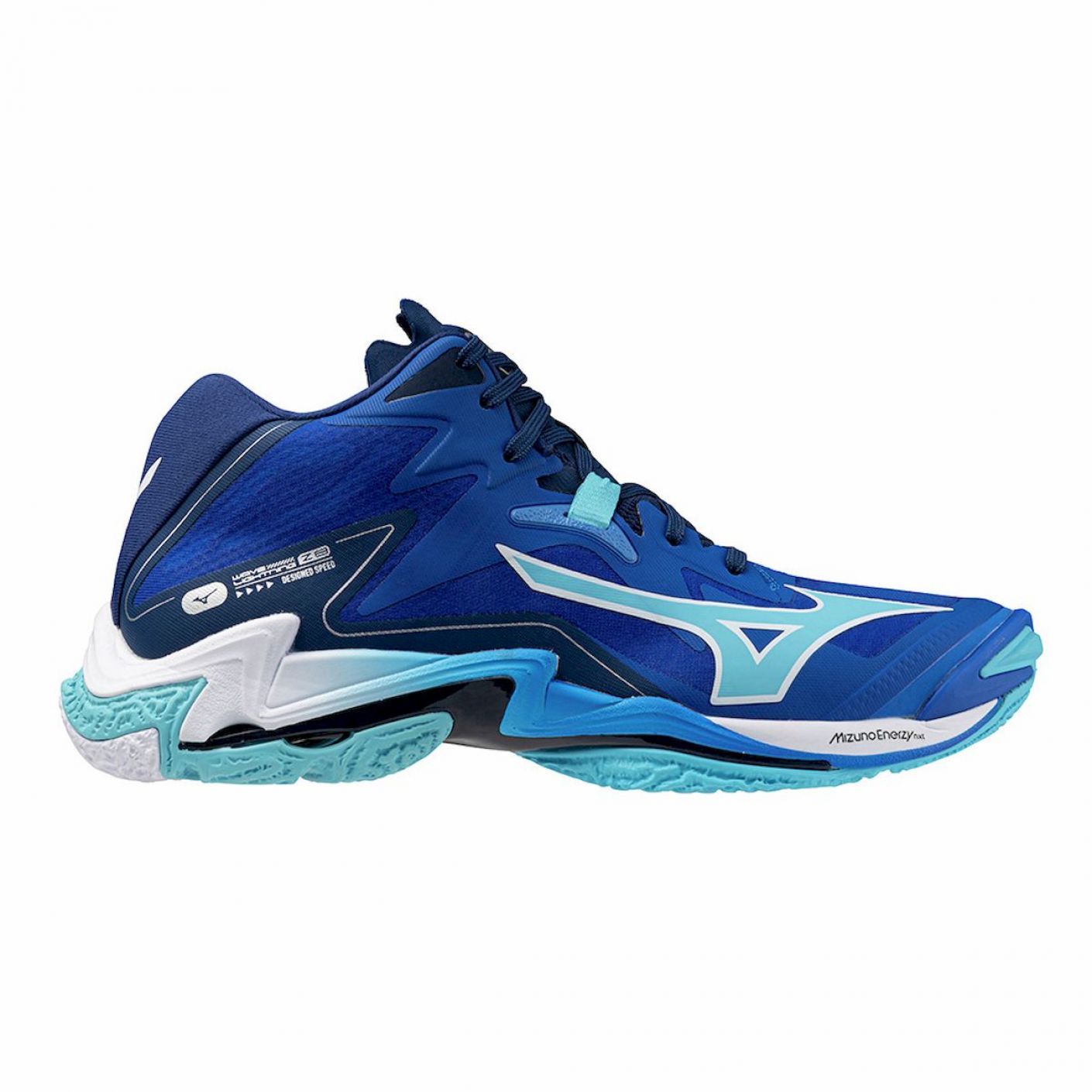 Mizuno Wave Lightning Z8 Mid MugenBlue/White/EstateBlue