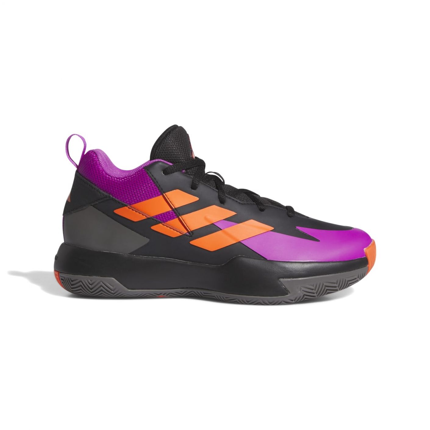 Adidas Cross Em Up Select Mid Trainers Kids Cblack/Purbur/Impora