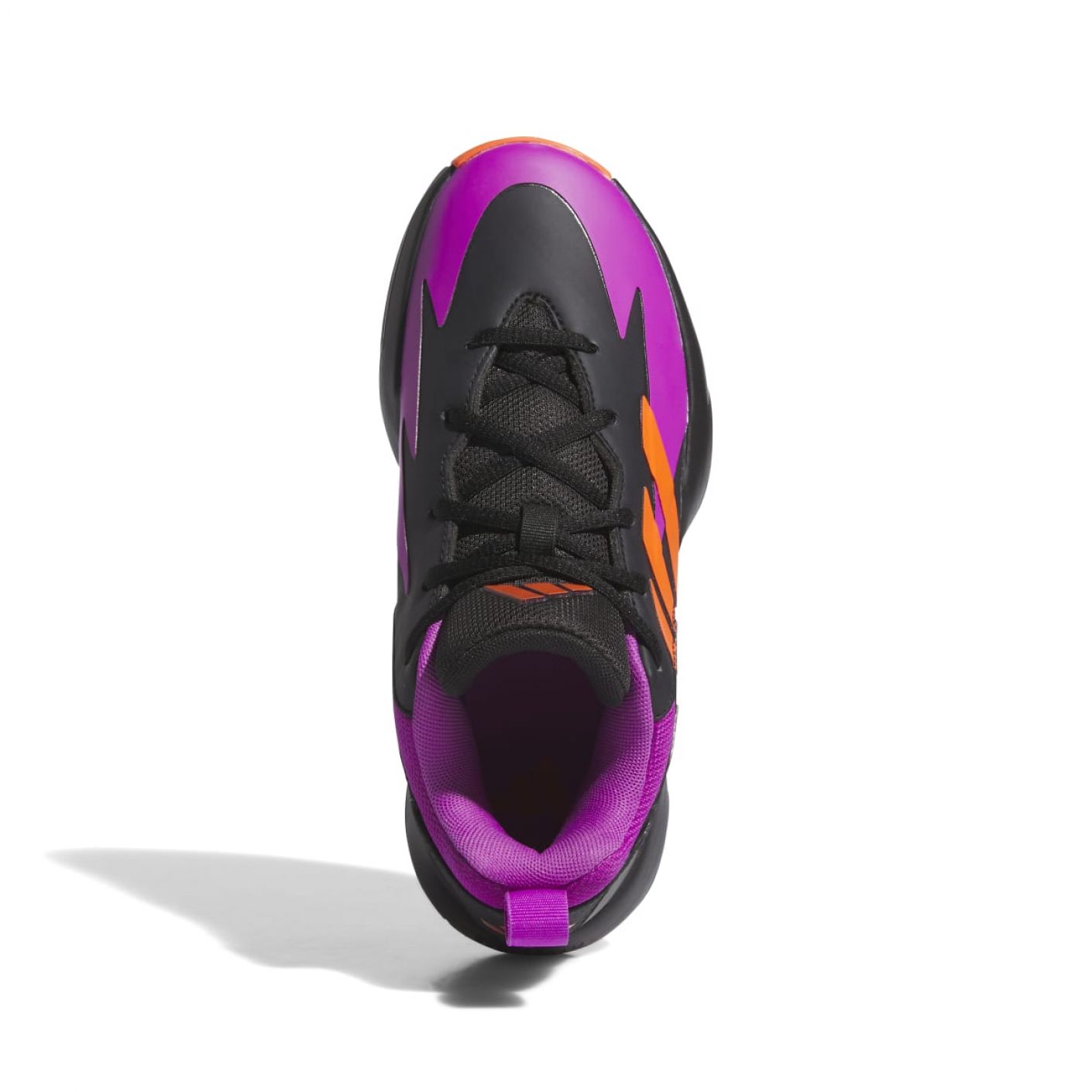 Adidas Cross Em Up Select Mid Sneaker Kinder Cblack/Purbur/Impora