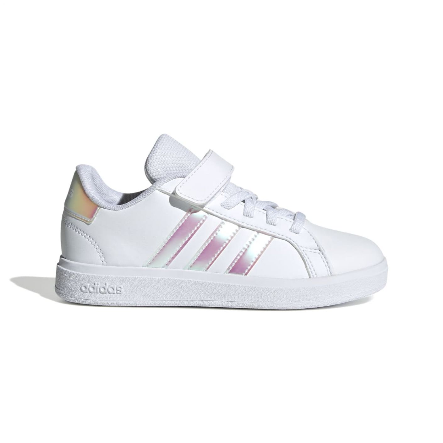 Adidas Grand Court 2.0 Shoes Children Ftwwht/Irides/Ftwwht