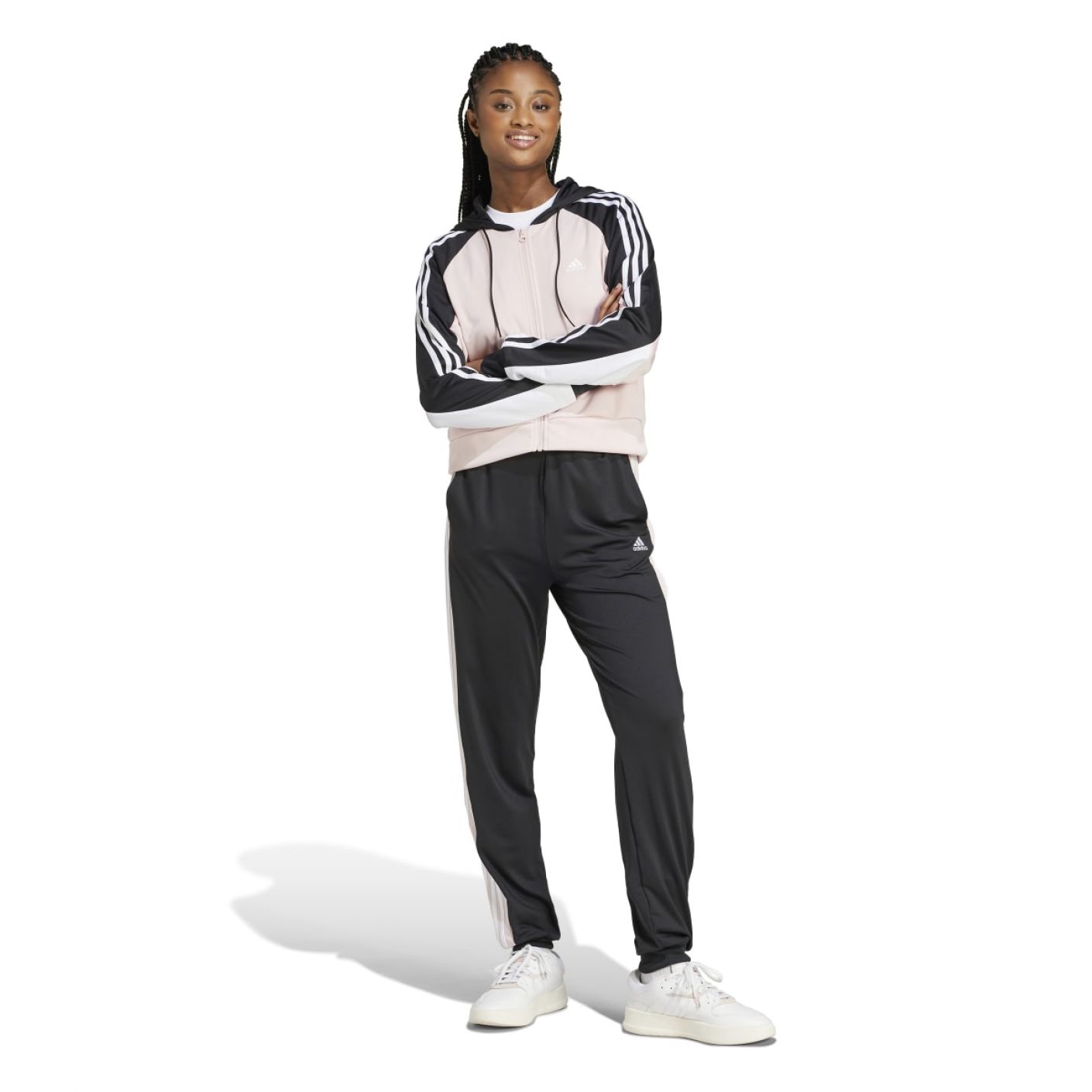 Adidas Boldblock Tracksuit Black/Sanpin da Donna