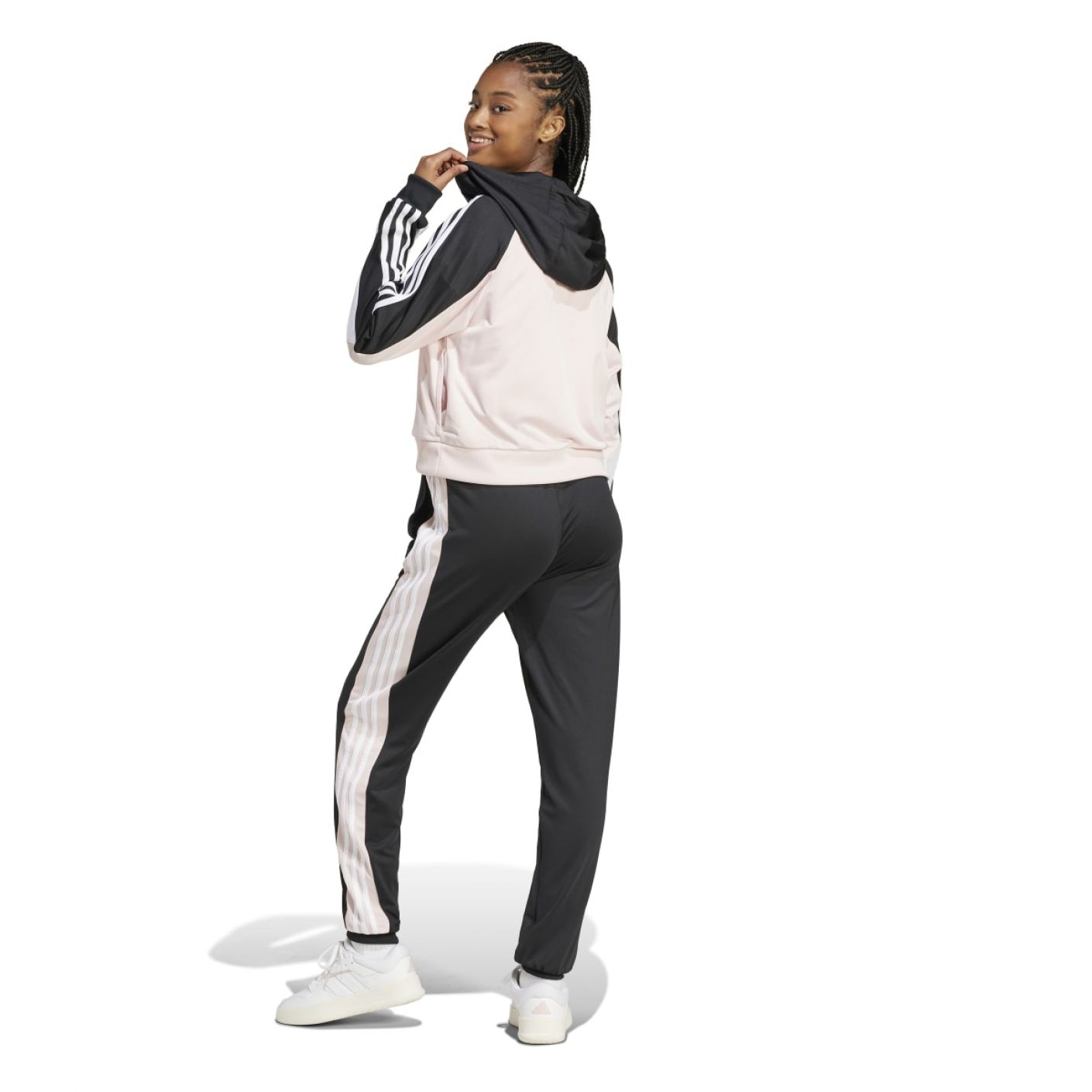 Adidas Boldblock Tracksuit Black/Sanpin da Donna