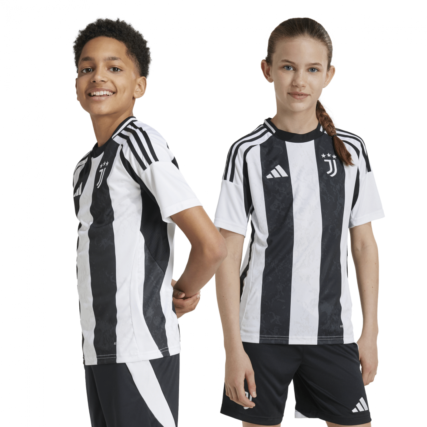 Adidas Juventus 24/25 Home Jersey Kids White/Black