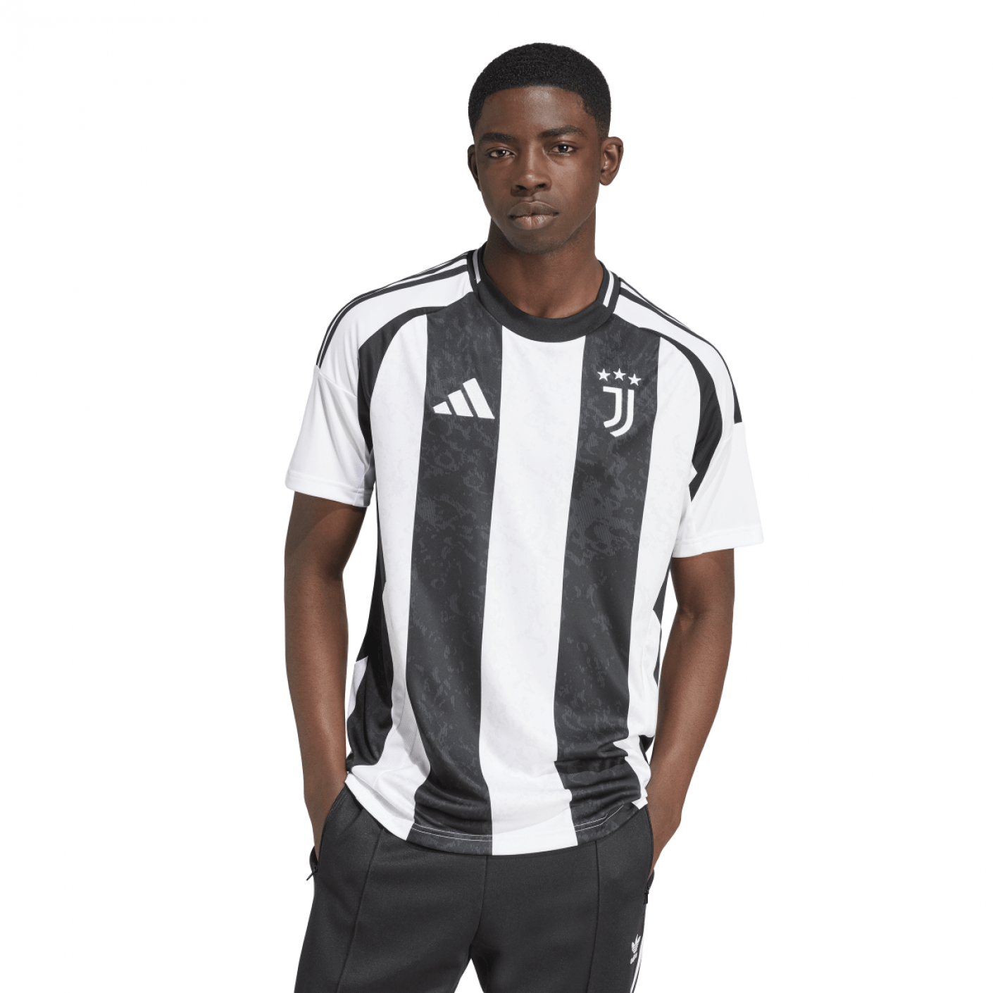 Adidas Juventus 24/25 Home Jersey White/Black da Uomo