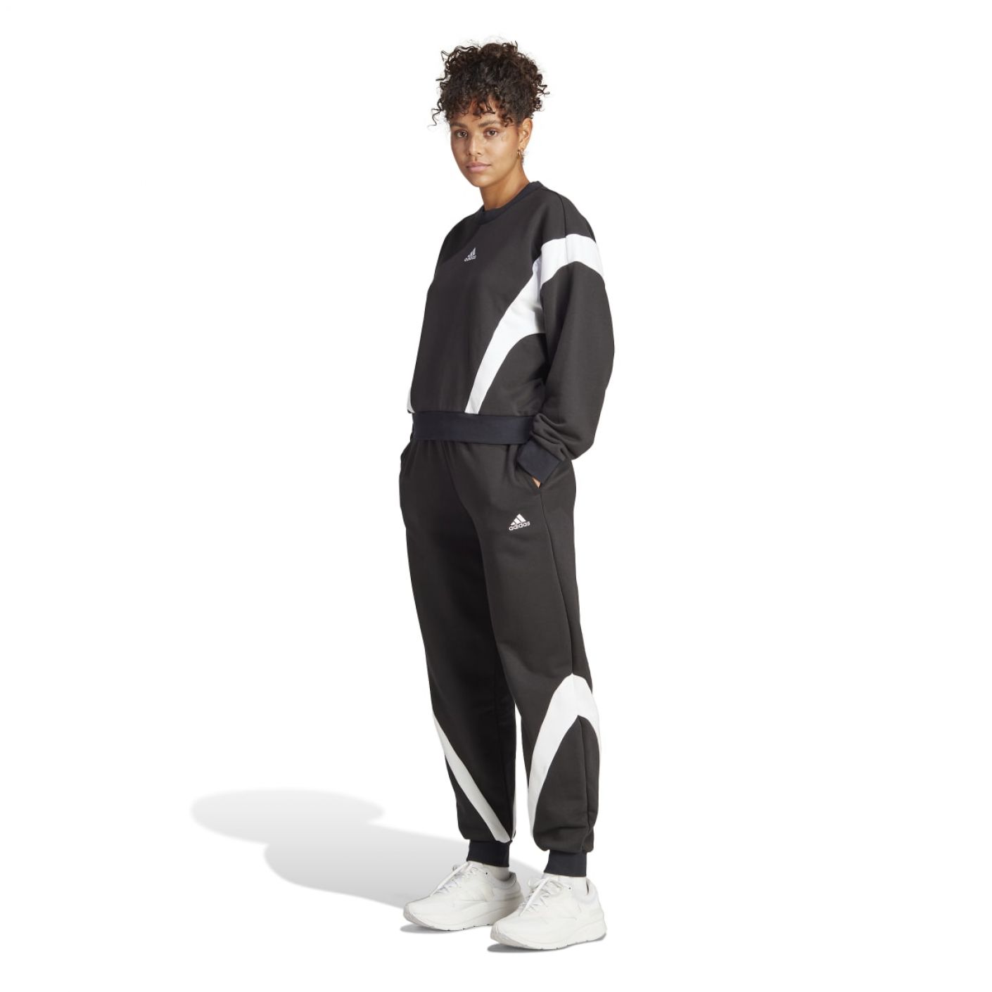 Adidas Laziday Tracksuit Black da Donna