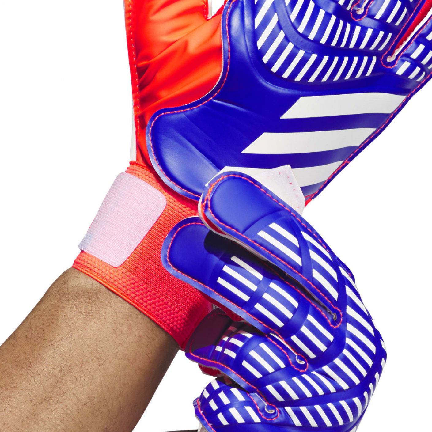 Adidas Predator Goalkeeper Gloves Training Lucblu/Solred/White