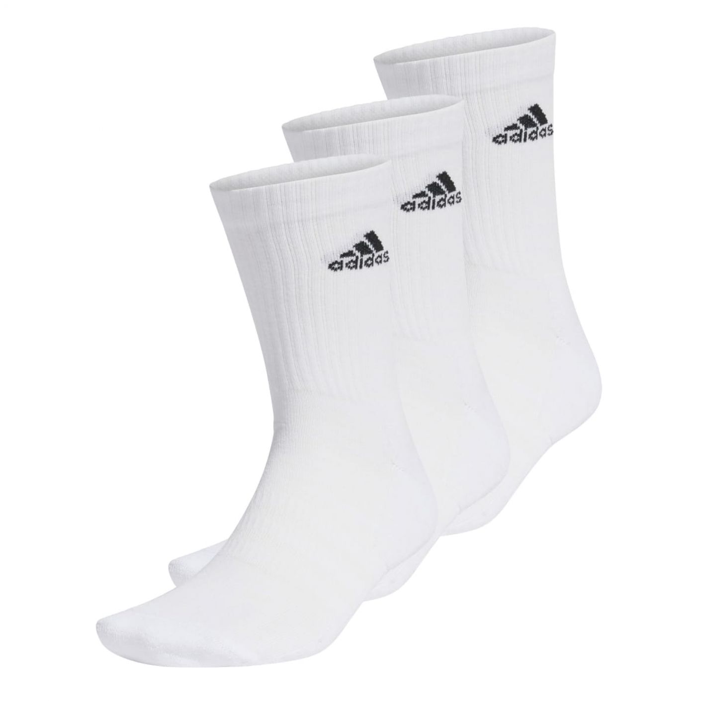 Adidas Cushioned Sportswear Crew Socks 3 Pair Pack White/Black